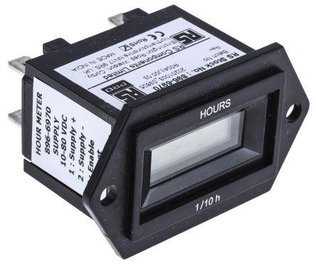 Produktbild RS PRO Digital Hours Run Meter 10-80Vdc