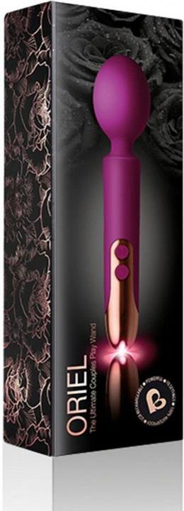 Actual product image Rocks-Off Oriel Aufladbarer Stabvibrator Fuchsienfarben