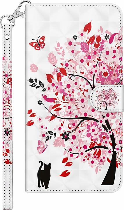 Image du produit PhoneLook Fourre 3D Flip arbre en fleur (Apple iPhone XS, Apple iPhone X)