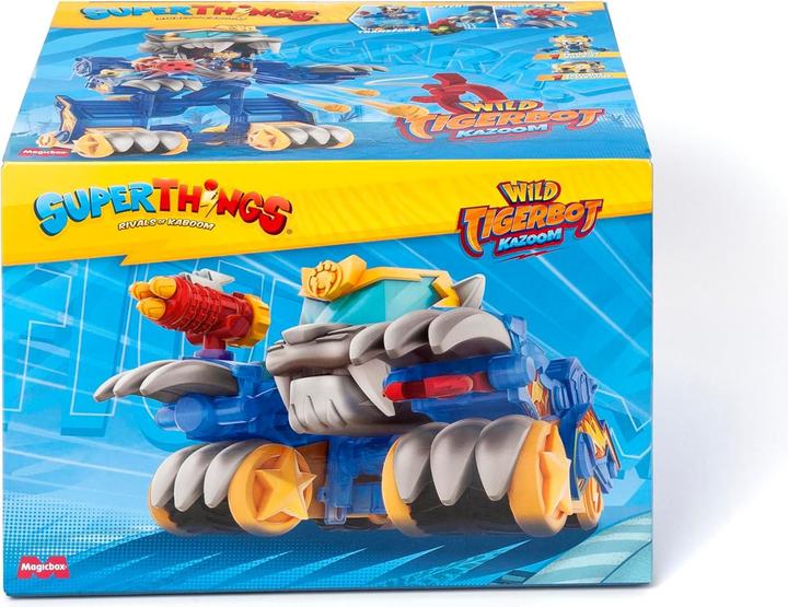 Produktbild Magic Box Super Things Wild Tigerbot Kazoom Energy blau