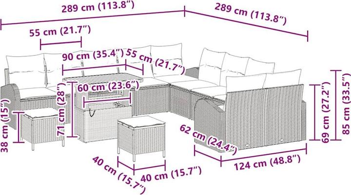 Produktbild vidaXL Kace