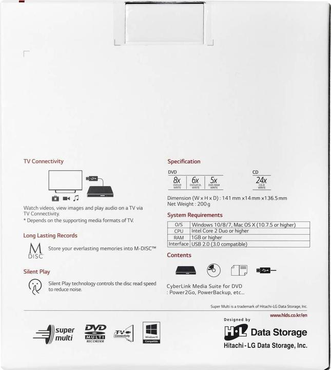 Immagine prodotto LG GP57EW40 (Masterizzatore DVD)