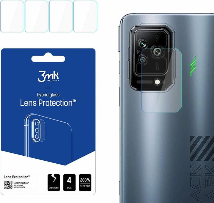 Immagine prodotto 3MK Protezione per la lente di Xiaomi Black Shark 5/5 Pro (1 pz., Xiaomi Black Shark 5)