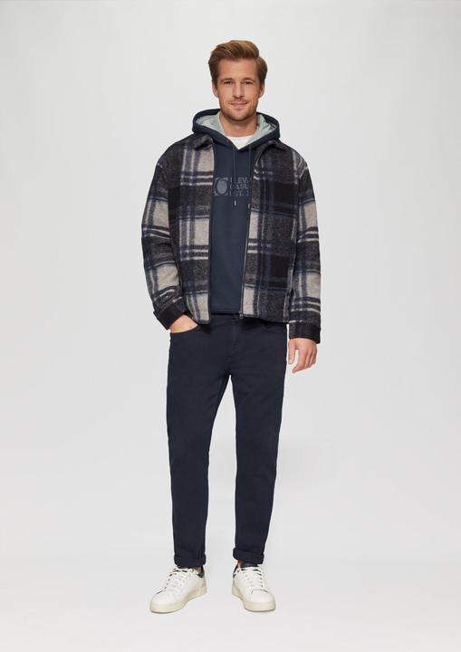 Produktbild s.Oliver Sweatshirt Hoodie mit Logo-Print (M)