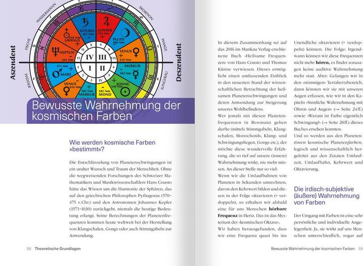 Immagine prodotto Heilen mit kosmischen Farben (Tedesco, Thomas Kuenne, 2017)
