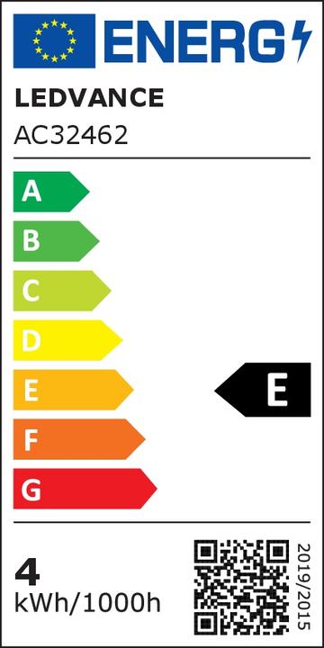 Energie-Label Osram Led Base Classic B (E14, 4 W, 470 lm, 3 x, E)