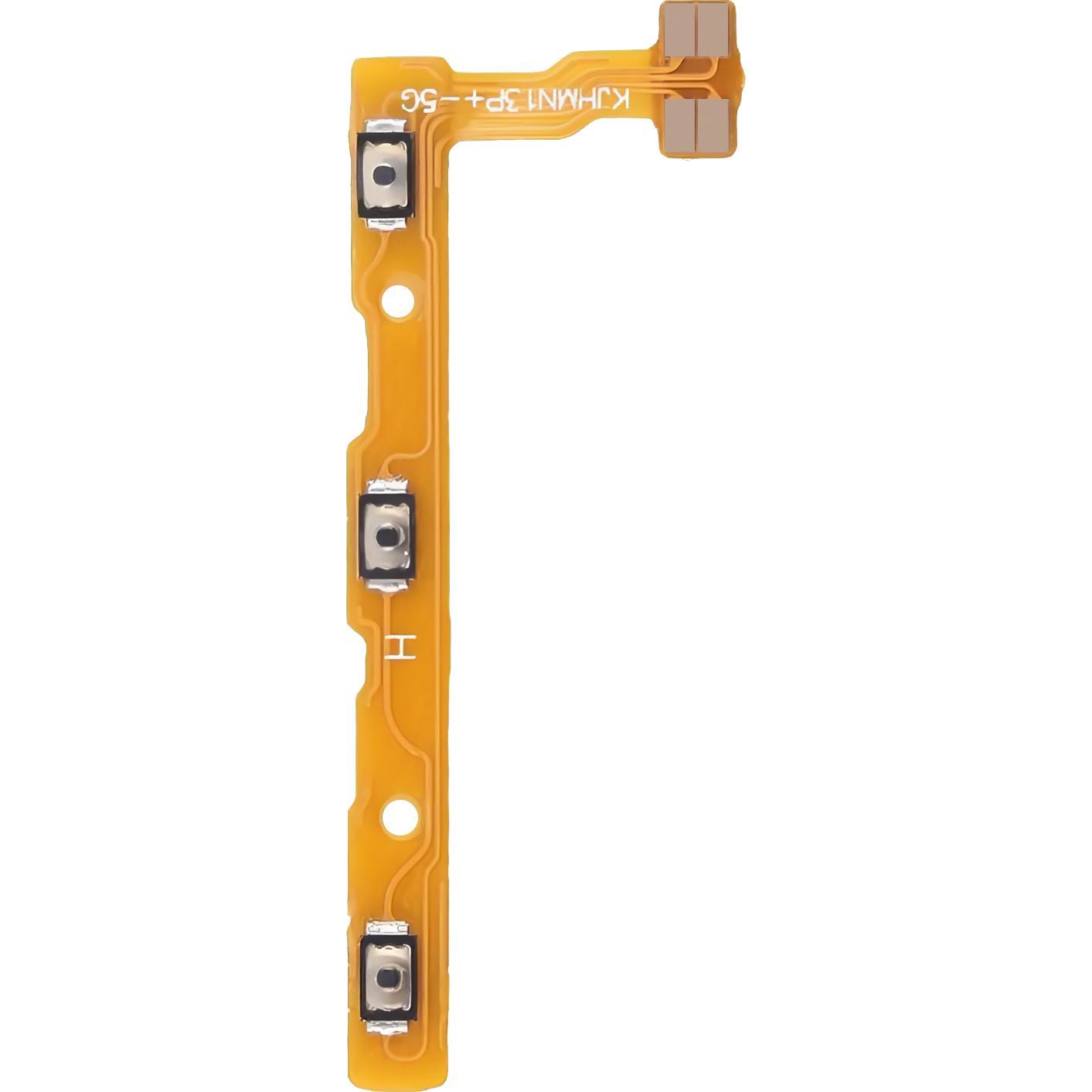 Clappio Power- und Lautstärketaste Flexkabel (Xiaomi Redmi Note 13 Pro), Mobilgerät Ersatzteile, Schwarz