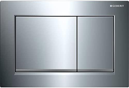 Produktbild Geberit Omega 30 toilet flush for toilet chrome matt (115.080.KH.1)