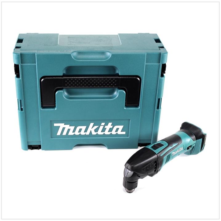 Actual product image Makita DTM 50 ZJ Cordless Multi Tool 18V Solo + Makpac - without Battery, without Charger, without A