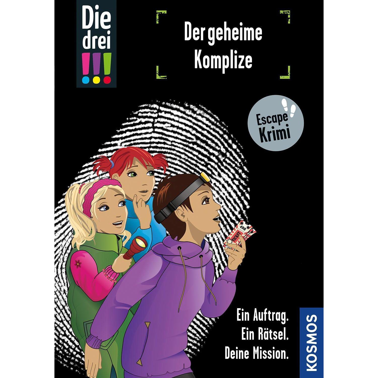 Die drei!!!, Der geheime Komplize, Kinderbücher von Jule Ambach, Anne Scheller, Andrea Jansen
