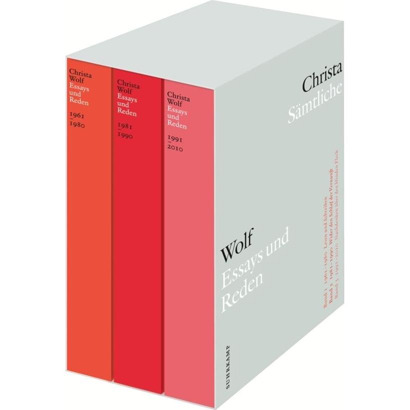 Sämtliche Essays und Reden, Belletristik von Christa Wolf