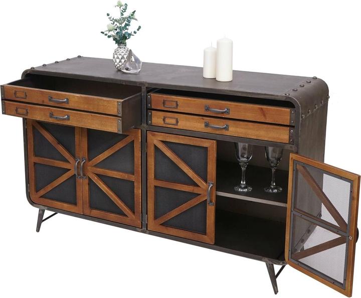 Jamb Apothekerschrank (126 x 38 x 80 cm)
