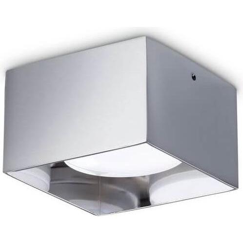 Ideal lux, Wandleuchte + Deckenleuchte, SPIKE GX53 Deckenleuchte dimmbar Chrom warmweiss 328799 (910 lm, GX53)
