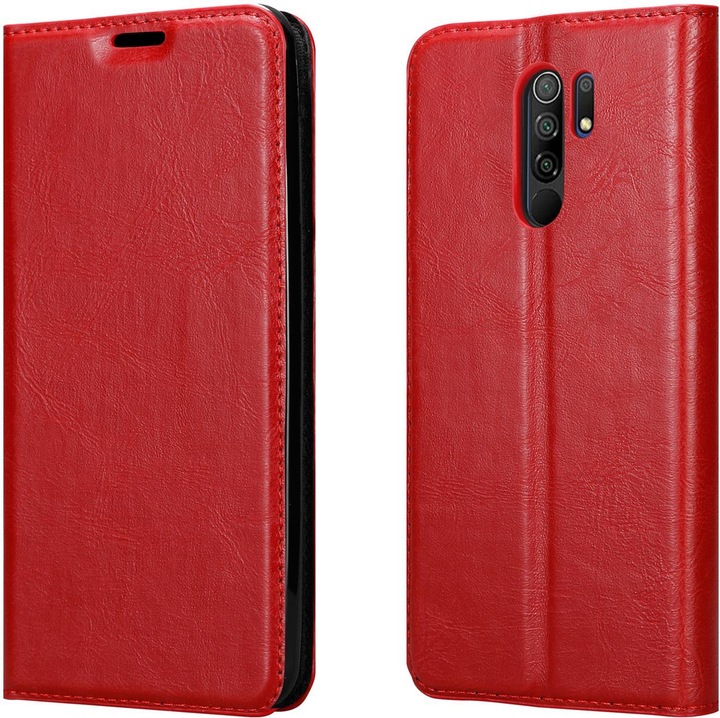 Actual product image Cadorabo Book Invisible Magnet Cover (Xiaomi Redmi 9)