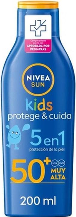 NIVEA SUN NIÑOS protector hidratante waterproof SPF50+ 200 ml