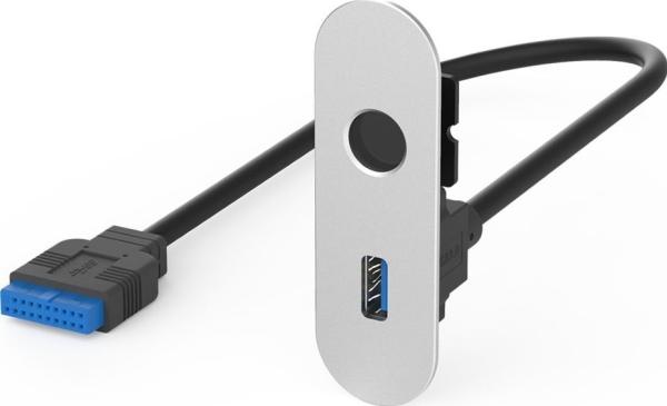 Actual product image Streacom I/O panel for DA2 - 1x USB 3.0 type A (0.40 m, USB 3.0)