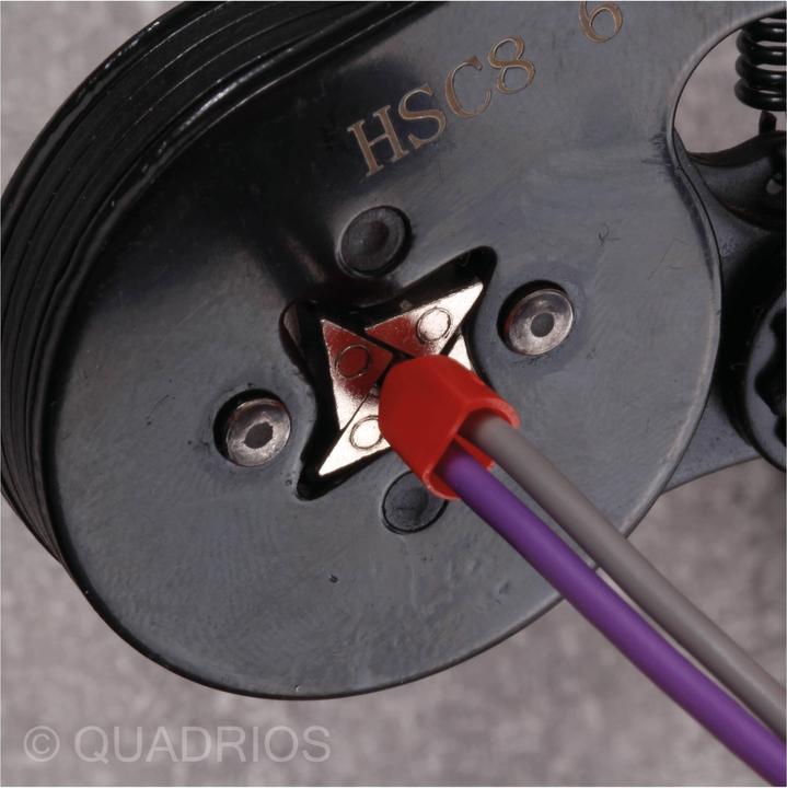 Produktbild Quadrios 2010C390 Aderendhülsen-Sortiment Teilisoliert 90 St.