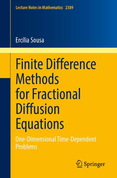 Produktbild Finite Difference Methods for Fractional Diffusion Equations (Englisch, Ercília Sousa, 2026)