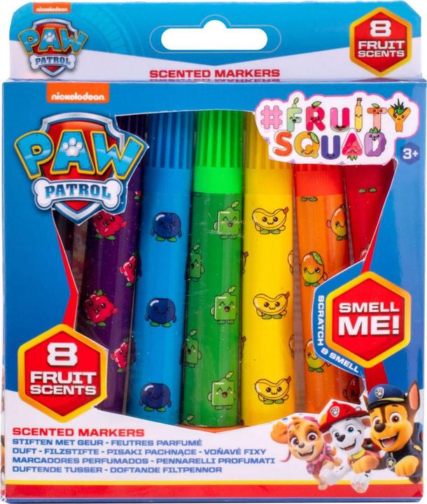 Canenco Mini penne con profumo Fruity Squad PAW Patrol, 12 pezzi. (12x)