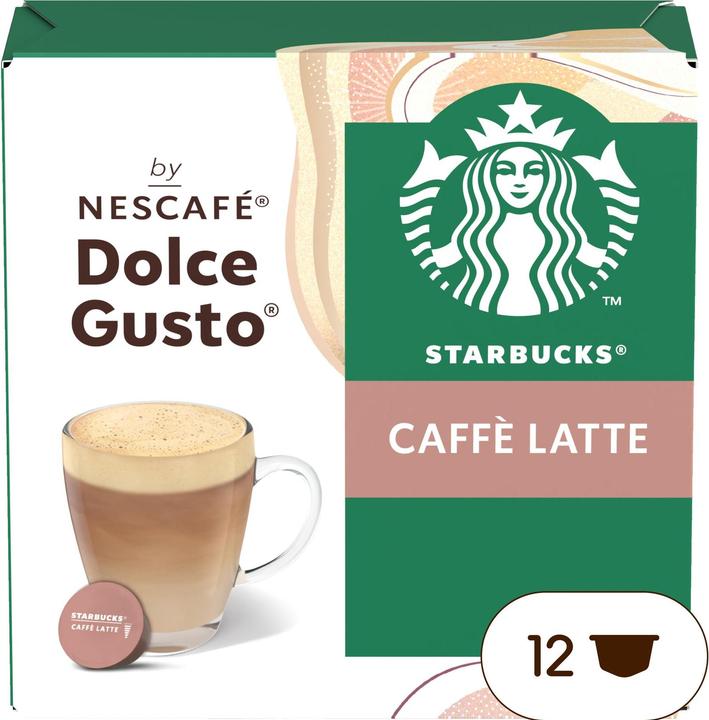 Actual product image Starbucks Caffè Latte (12 x Port.)