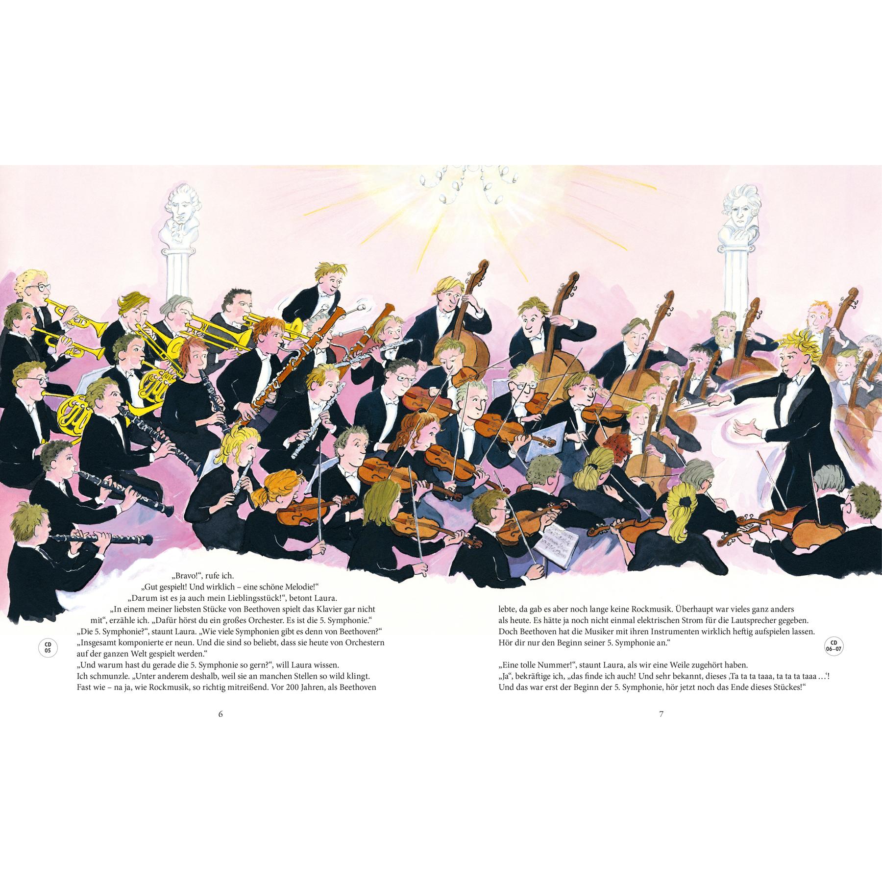 Thumbnail - Beethoven für Kinder, Kinderbücher von Silke Brix, Marko Simsa