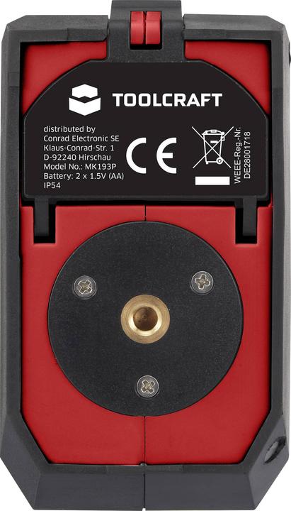 Produktbild Toolcraft 360 Grad Kreuzlinienlaser mit Selbstnivellierung