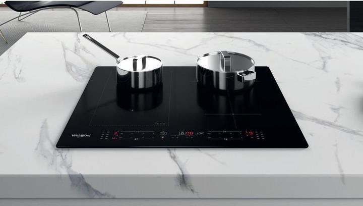 Actual product image Whirlpool WL B3360 NE Black Integrated 59 cm Zone Induction Hob 4 Zone(s)