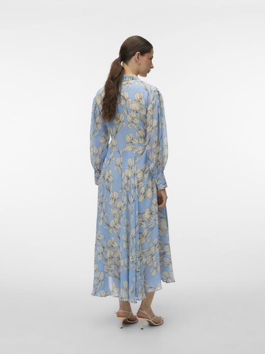 Image du produit Vero Moda AWAUBRIE Langes Kleid Hemdblusenkleid (S)