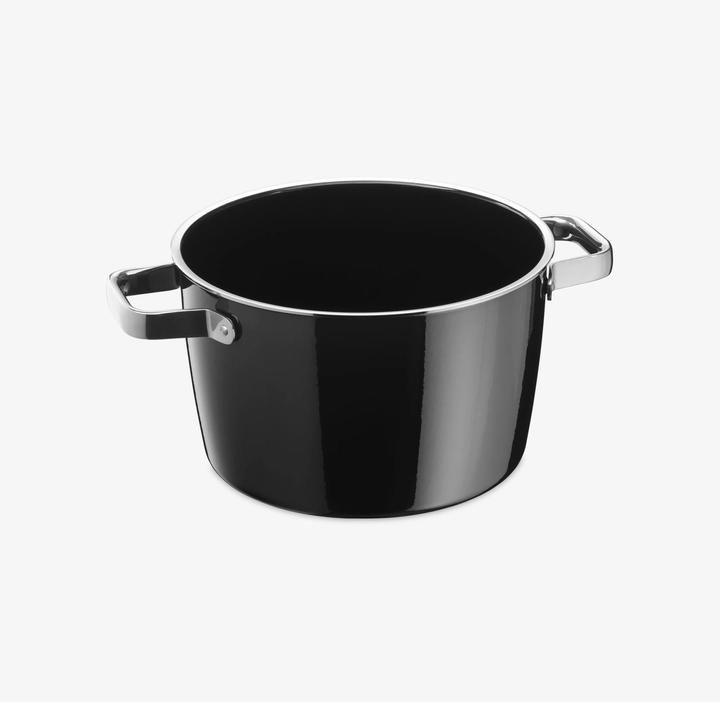 Produktbild WMF Fleischtopf schwarz (24 cm, Kochtopf, Stahl)