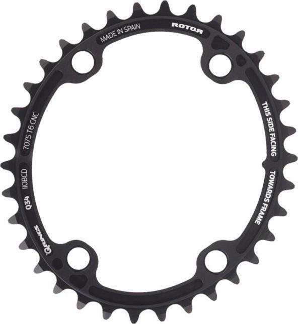 Actual product image Rotor Q-Rings BCD110x4 Compatible with Shimano® cranks: Dura-Ace® R9200-P R9200 and Ultegra® R8100 (44)