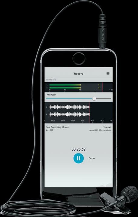 Actual product image Shure Mvl