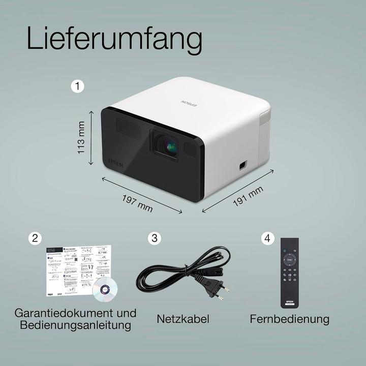 Actual product image Epson EF-21W (Full HD, 1000 lm)