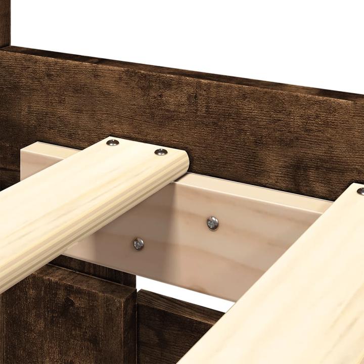 Produktbild vidaXL Bettgestell mit Kopfteil (180 x 200 cm)