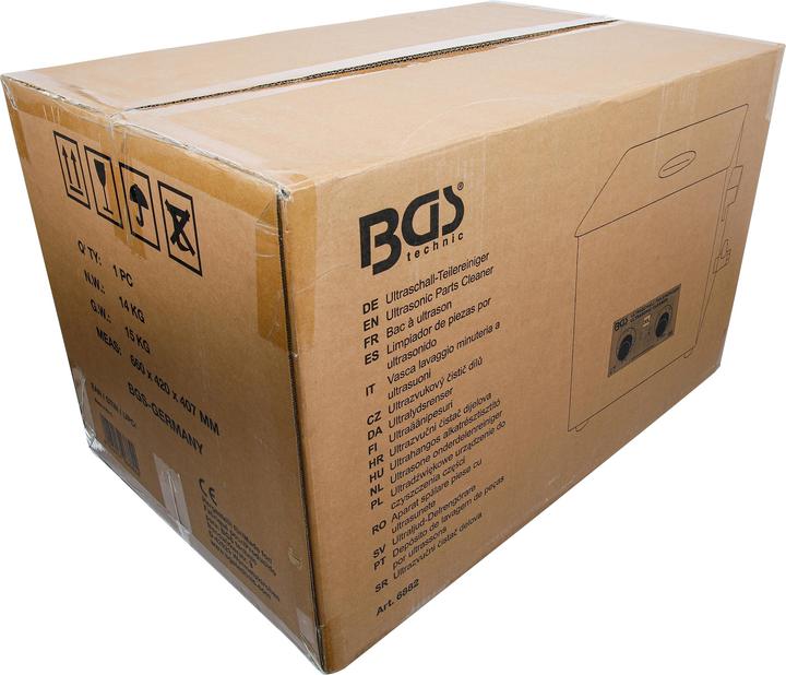 Actual product image BGS Ultrasonic Parts Cleaner 30 l (40 kHz)