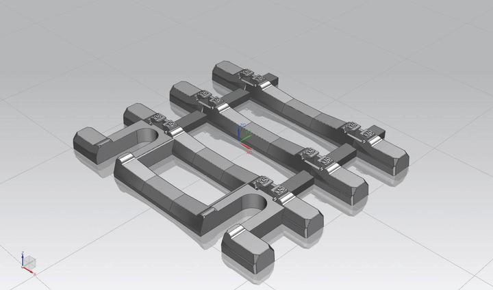 Produktbild Piko Gleisschwellen 31mm Flexgleis +Betonschwellen (Spur H0)
