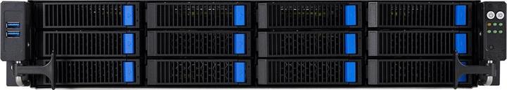 Actual product image ASUS Server RS521A-E12-RS12U/1G/1.6kW/12NVMe/FAN/RH/OCP/GPU (Rack Server)