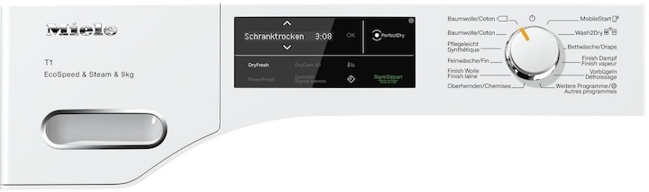 Image du produit Miele TWL 700-80 CH (9 kg, Gauche, Modifiable, Fiche CH)