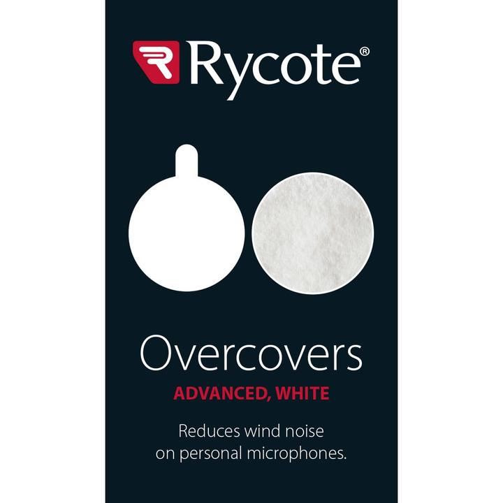 Image du produit Rycote Overcovers Adv, White (Pack) (Peaux)