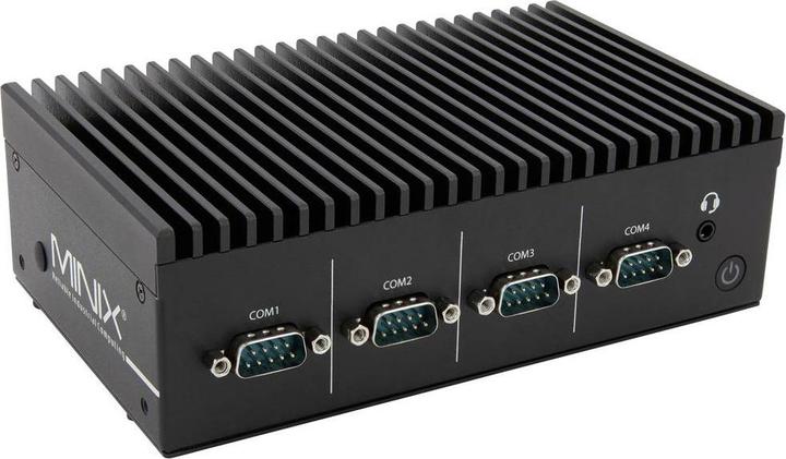 Actual product image Minix Industrial PC RIC-SJ64-8W Intel® Celeron® Intel Celeron Processor J Series 8GB RAM 256GB SSD (256 GB, 8 GB, Intel Celeron J6412, Intel UHD Graphics)