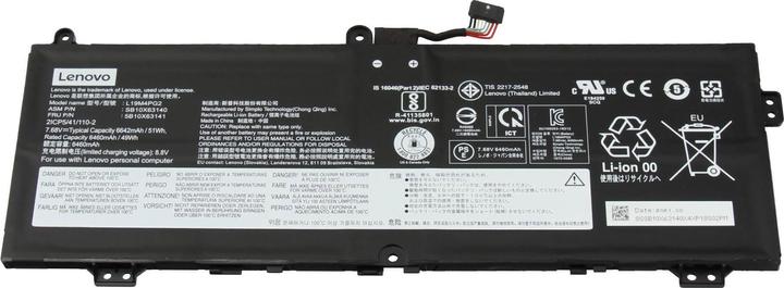 Actual product image Lenovo 5B10X63138 (4 cubicles, 6610 mAh)