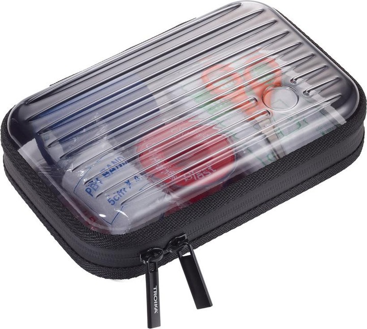 Actual product image Troika CLEAR CASE Etui de voyage, noire/transparent (Case)