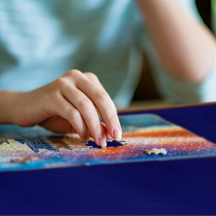 Actual product image Relaxdays Puzzle table (1500 pieces)