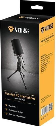 Actual product image Yenkee Microphone YMC 1020GY
