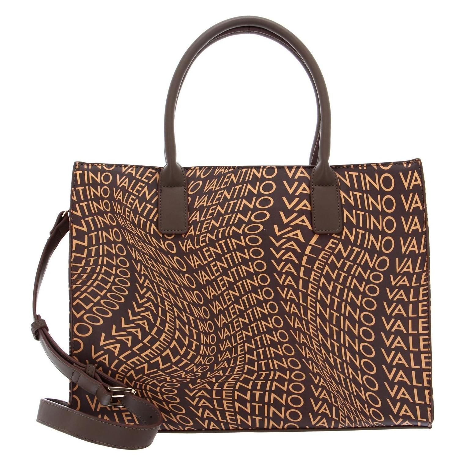 Valentino, Damen, Handtasche, Samosa Shopping Bag, Braun