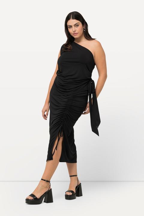 Actual product image Ulla Popken Gathered Ruched Front Skirt (54)