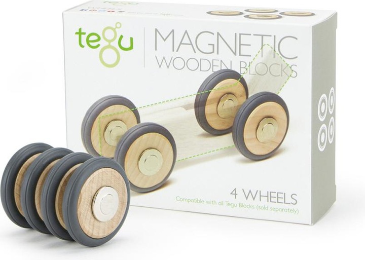 Actual product image Tegu Magnetic wheels