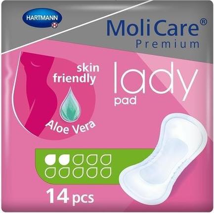 Produktbild MoliCare Lady Pad 2 Inkontinenz Einlage (14 x, M)
