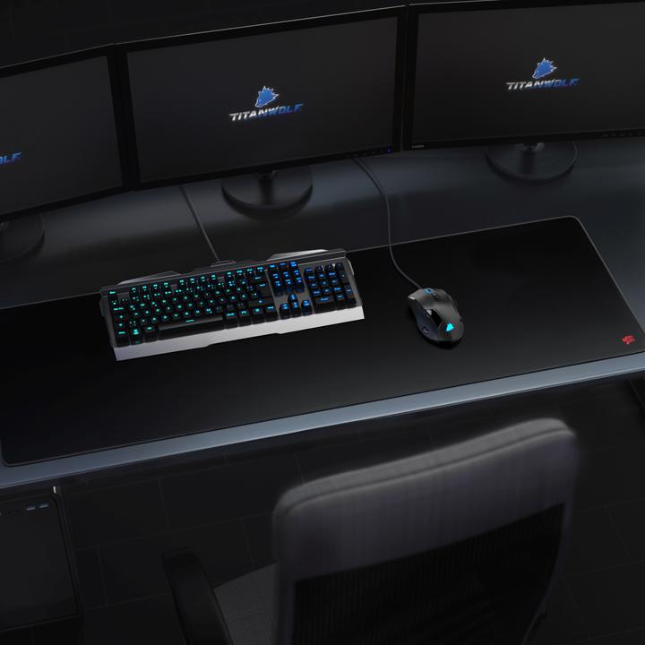 Actual product image Titanwolf Gaming Mouse Pad, XXXL Speed Mousepad 1200 x 400 mm, Speed & Precision (XL)