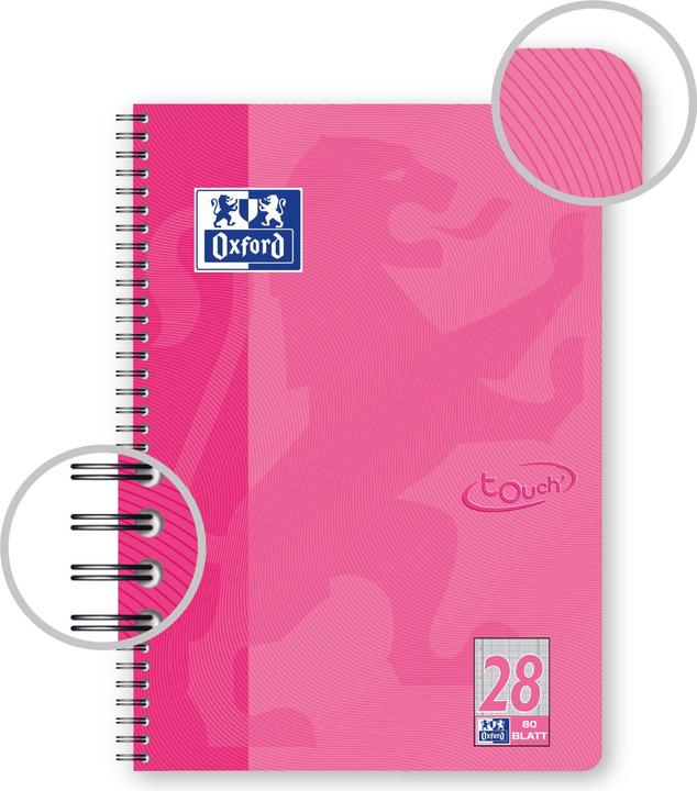 Actual product image Oxford Touch (A4+, Checked, Soft cover)