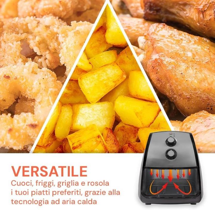 Produktbild Avilia Heissluftfritteuse für gesundes Kochen, Grillen und Braten ohne Öl